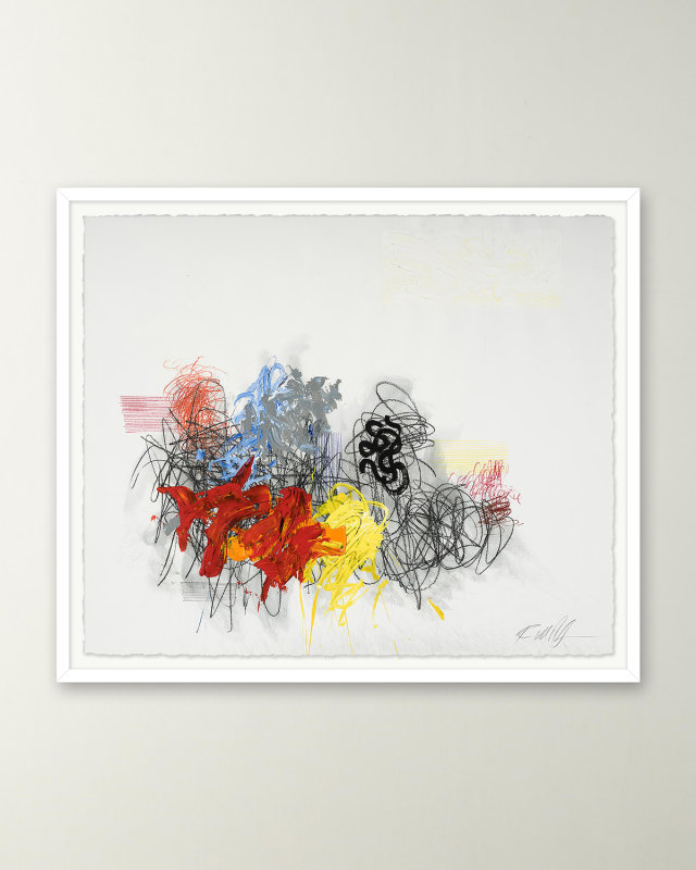 "Cloud" Hand-Embellished Giclee by Robert Robinson